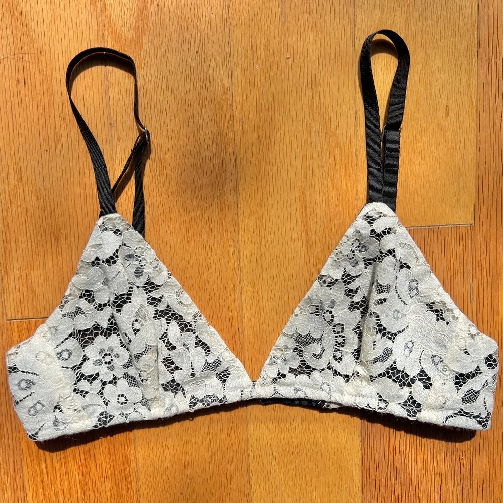 ZINKE Lucy Lace Bralette, Small